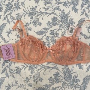 Mosaic Lace Balconette Bra